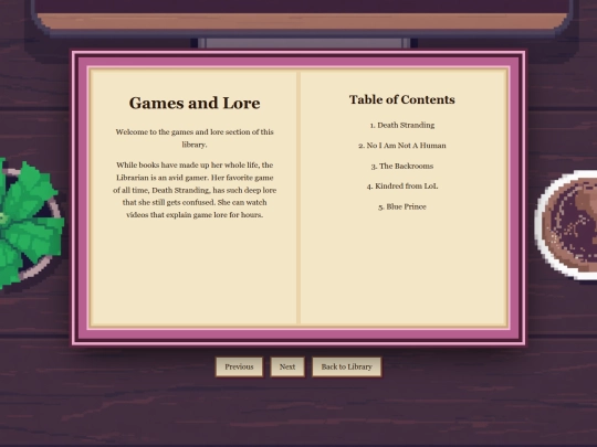 games screenshot