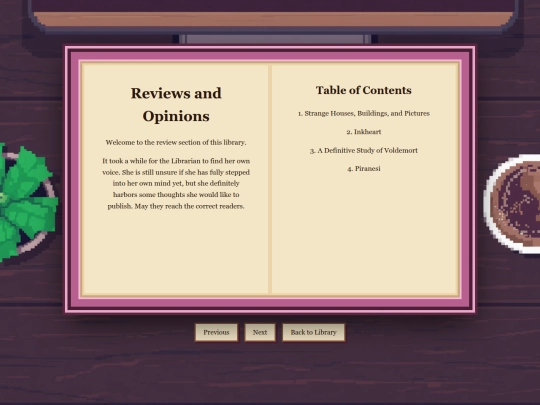 reviews screenshot