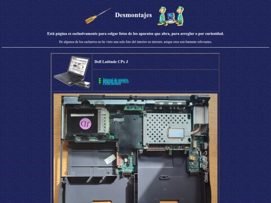 desmontajes screenshot