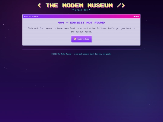not_found screenshot