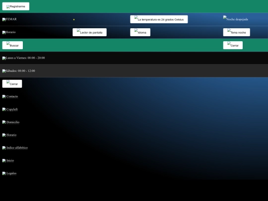 horario screenshot