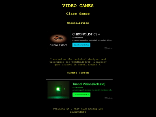 games screenshot