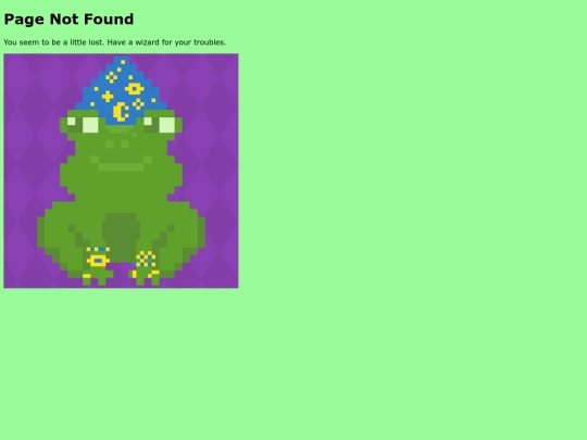 not_found screenshot