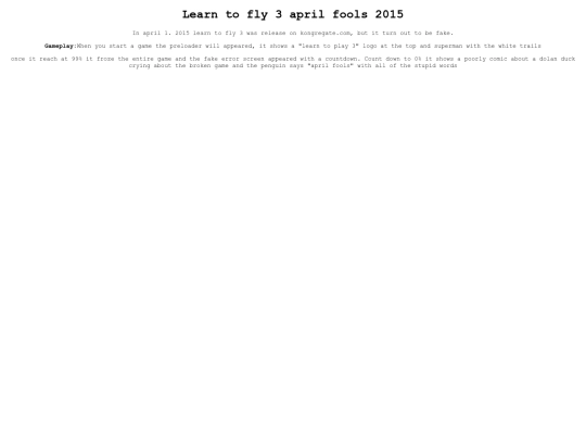 ARCHIVEZ/Learn_to_fly_3_april_fools_2015 screenshot