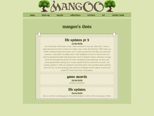 blahg screenshot