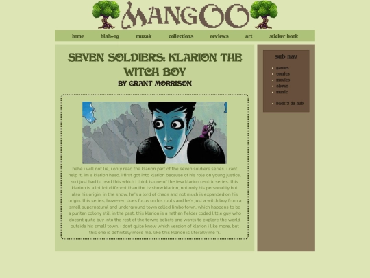 reviews/comics/sevensoldiersklarion screenshot