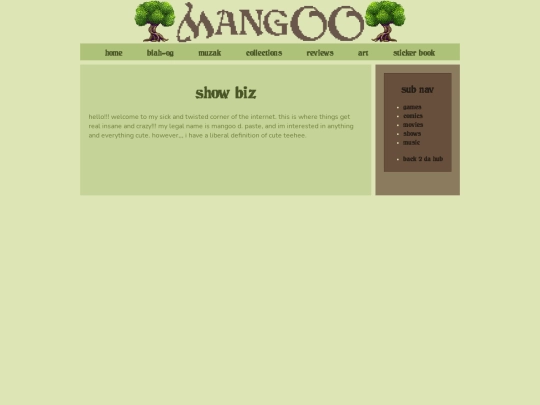 reviews/shows screenshot