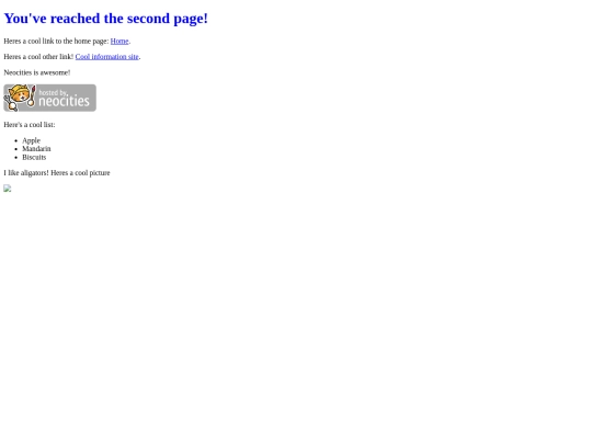 secondPage screenshot
