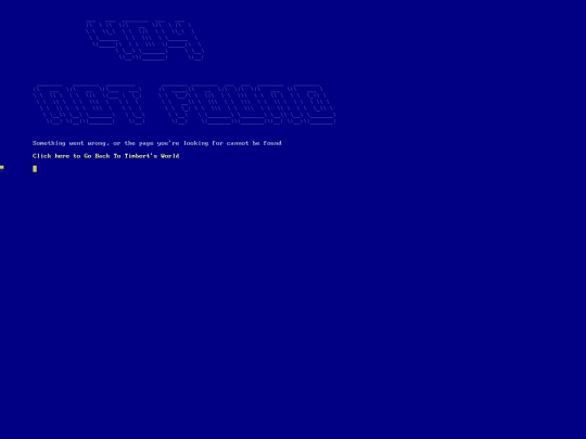 not_found screenshot