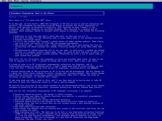 programming screenshot