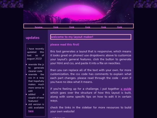 layoutsample screenshot