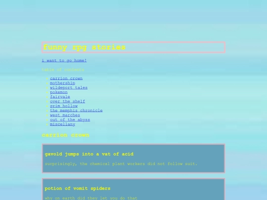 rpgstories screenshot