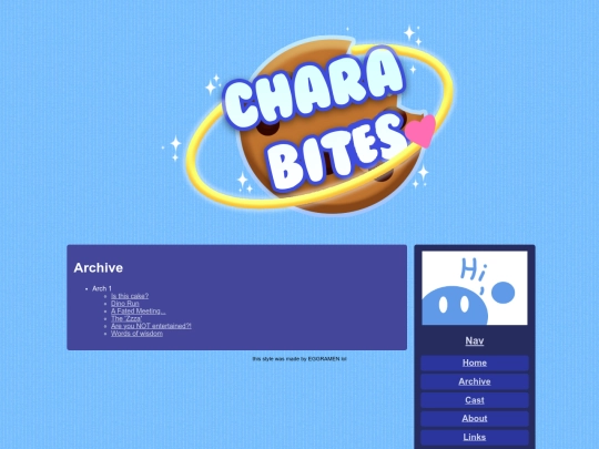 Art/Comics/Charabites/archive screenshot