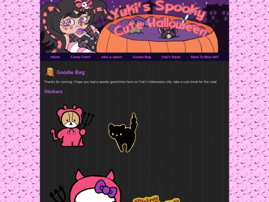 holiday/Hallozine2022/goodies screenshot