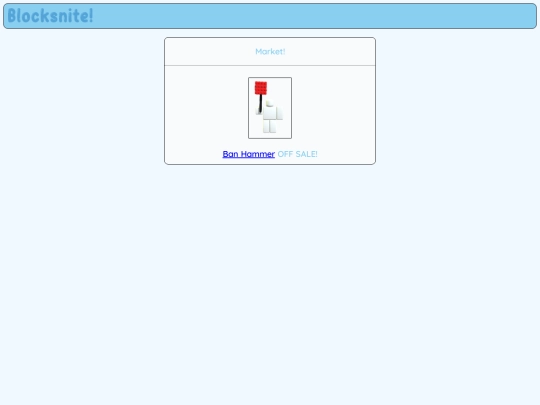 market screenshot