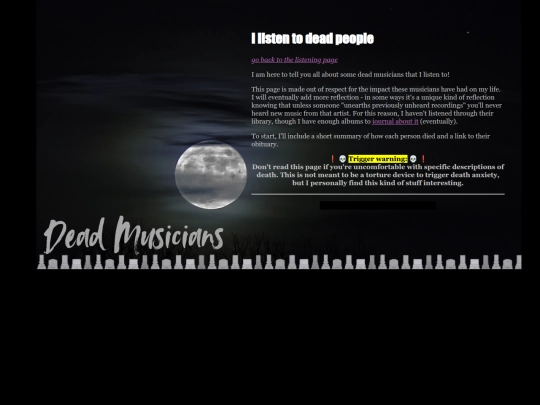 scrapbook/graveyard screenshot