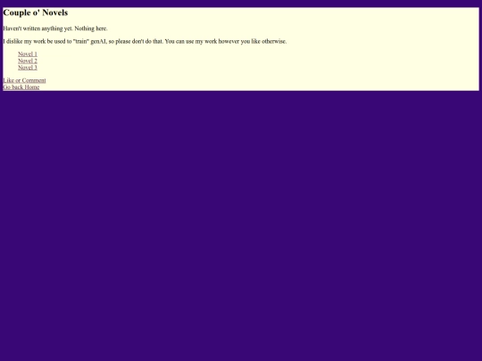 Novel/index4 screenshot