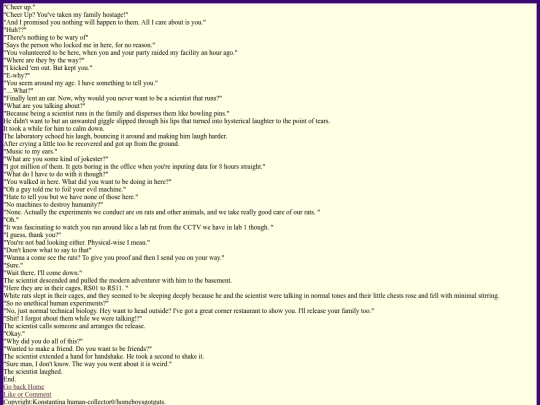 Pieces_of_Fiction/Uncategorized/Lab_rat screenshot