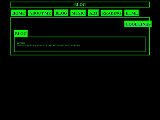 blog screenshot