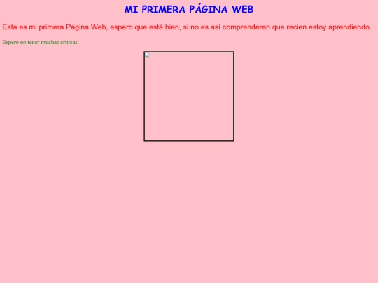 Página Web screenshot