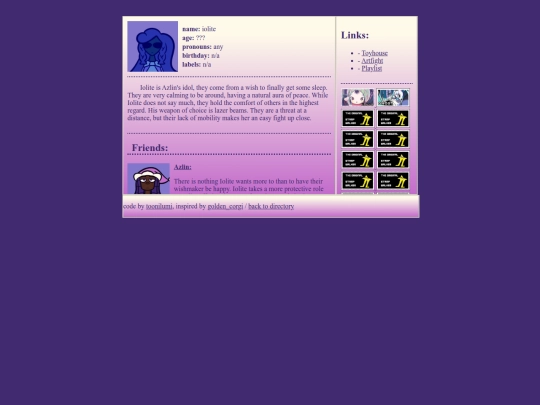 characters/iolite screenshot