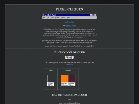 pixel_cliques screenshot