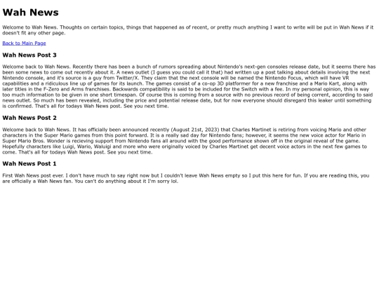 wahnews screenshot