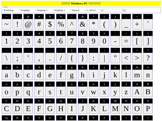 fontview screenshot