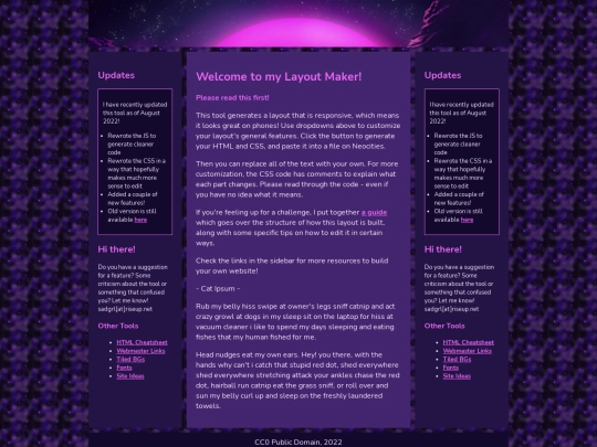 blog screenshot