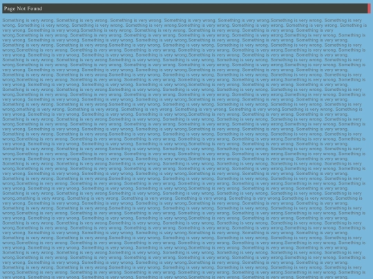 not_found screenshot