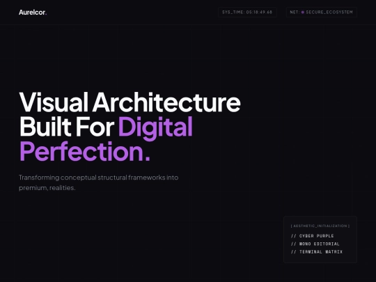 Aurelcor.html/Aurelcor screenshot