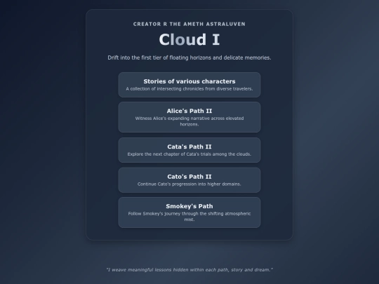 THE IMAGINARY WORLD/CloudI screenshot