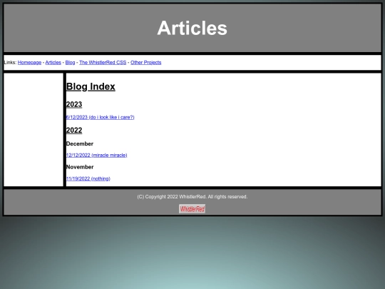 articles/articleIndex screenshot