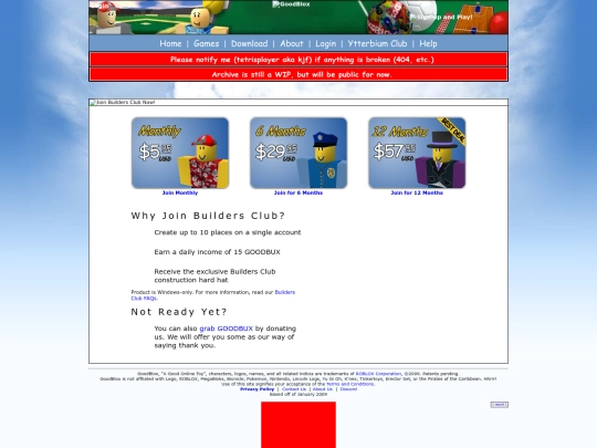 ytterbiumclub screenshot