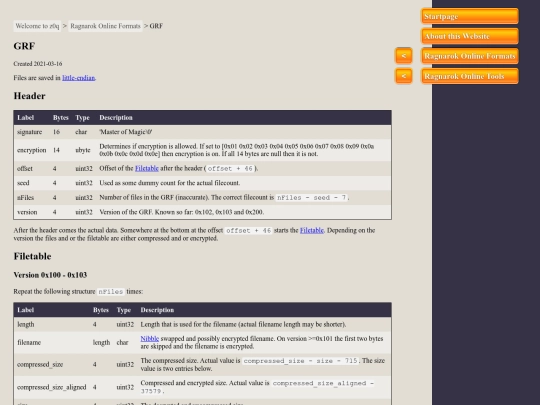 ragnarok-online-formats/grf screenshot
