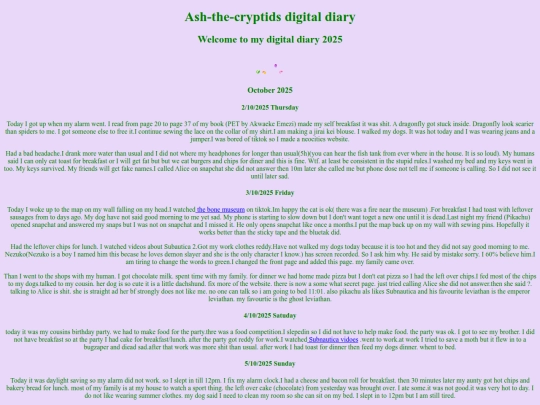 digital diary/oct screenshot