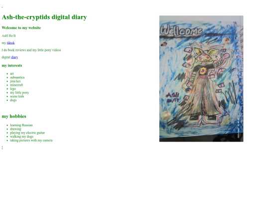 digital diary/oldhome screenshot