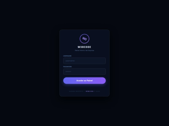 admin/w3bcode-admin screenshot