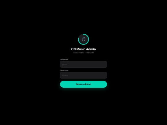 cnmusic/Ghost/Ghost1/cnmusic-admin screenshot
