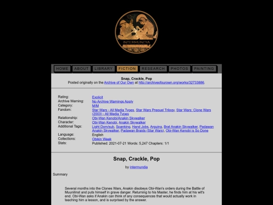 fiction/SnapCracklePop screenshot