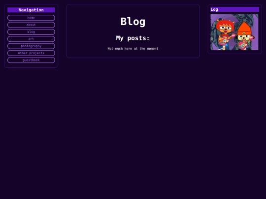 blog screenshot