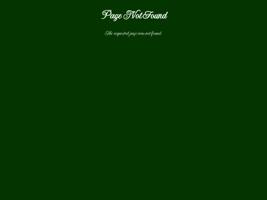not_found screenshot