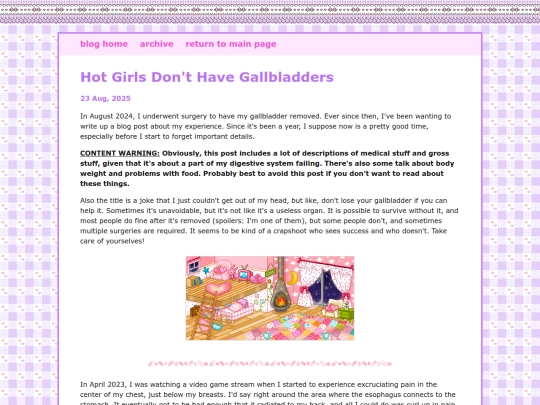 blog/posts/2025-08-23-Hot-Girls-Dont-Have-Gallbladders screenshot