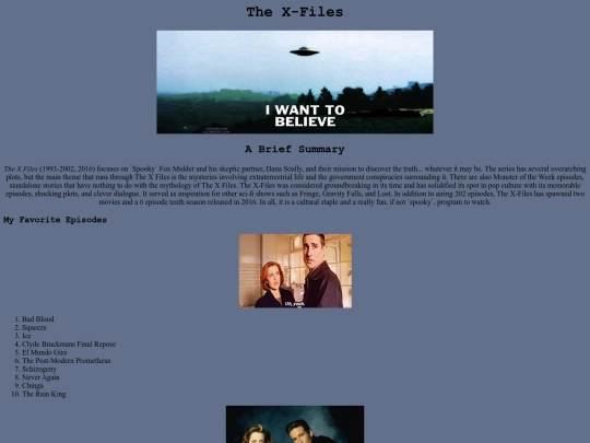 xfiles screenshot