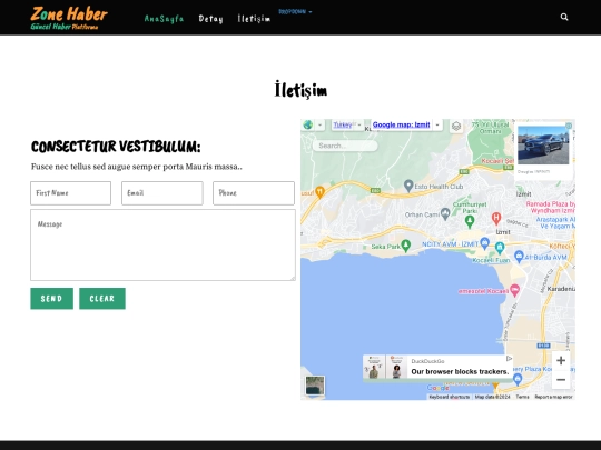 contact screenshot