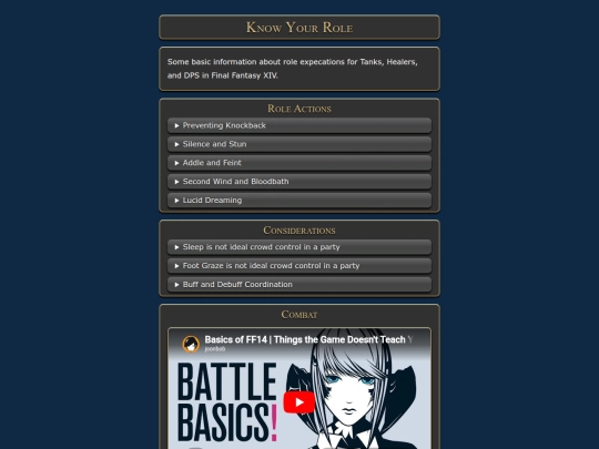 guides/know-your-role screenshot