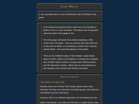 rants/limit-break screenshot