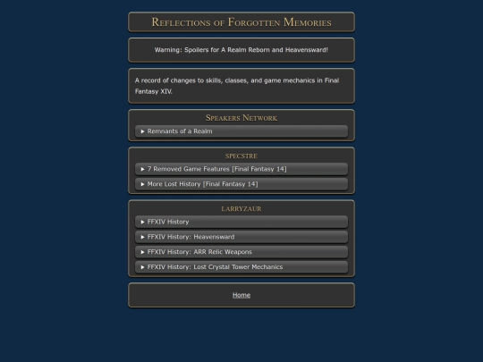 reflections/memories screenshot