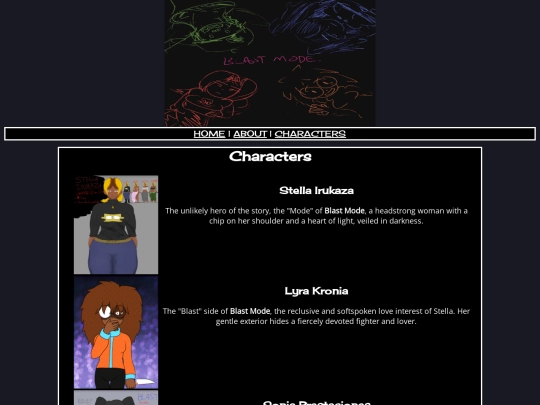 characters screenshot