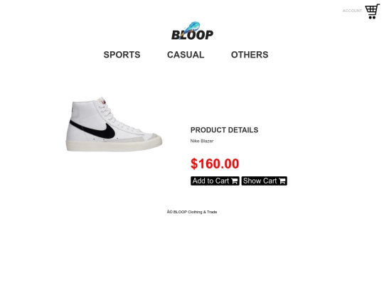 blazer screenshot